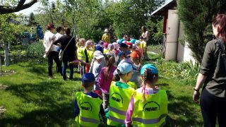 Przedszkolaki uczą się ogrodnictwa