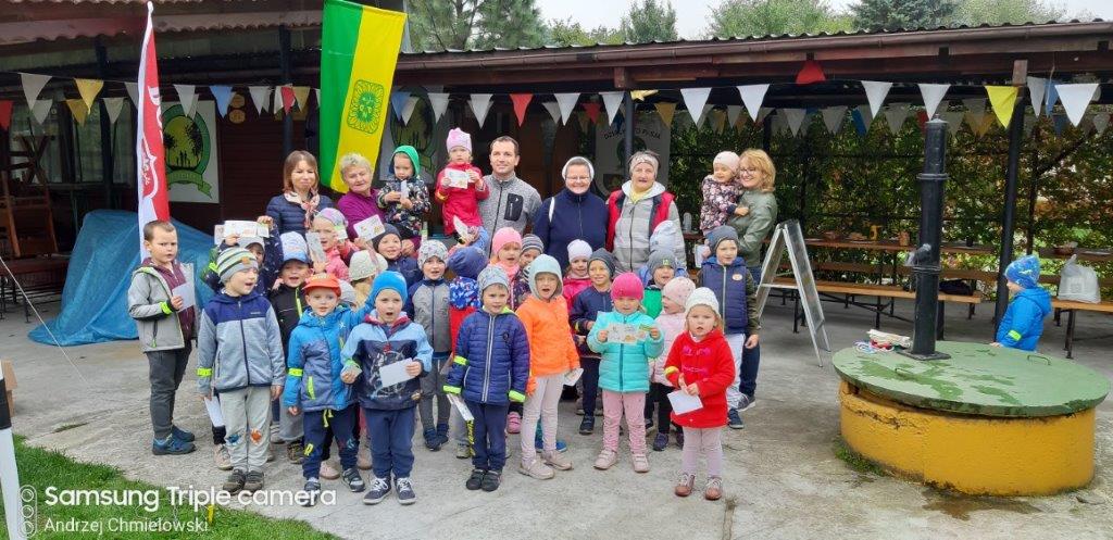 Przedszkolaki z Niepublicznego Przedszkola im. św. Józefa z wizytą w Rodzinnym Ogrodzie Działkowym „PREFABET” – 24.09.2019 r.